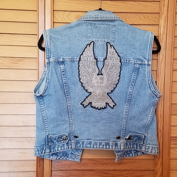 Parasuco Jackets & Blazers - SOLD - Vintage denim vest jacket